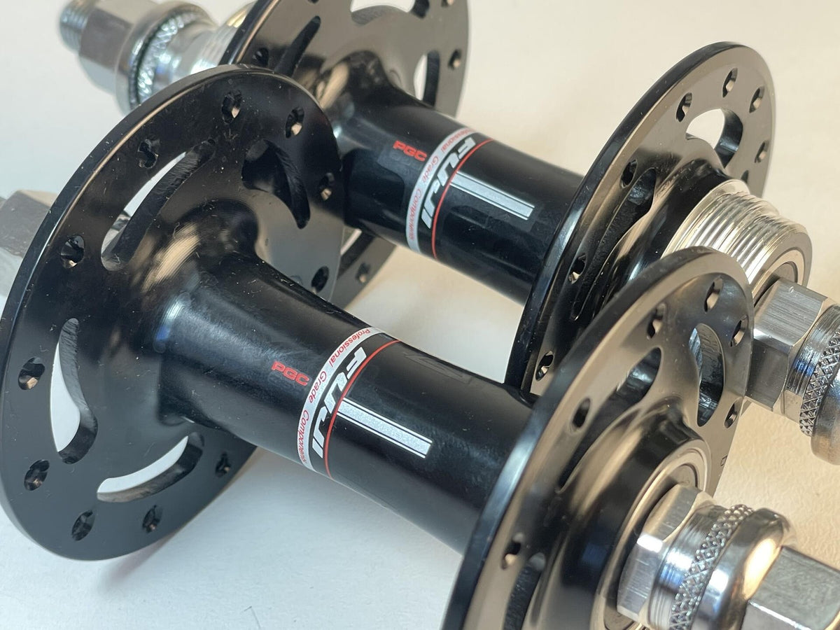 NOS Fuji PGC Track Hub Set Fix / Free 24h / 28h - Black 4