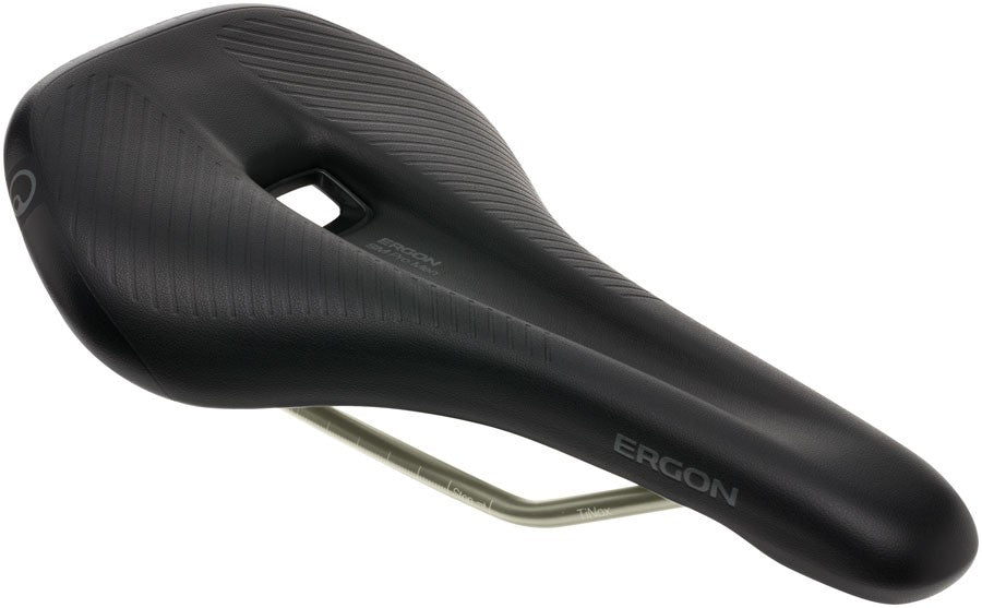 Ergon SM Pro Saddle - Titanium, Stealth, Men's, Small/Medium 1