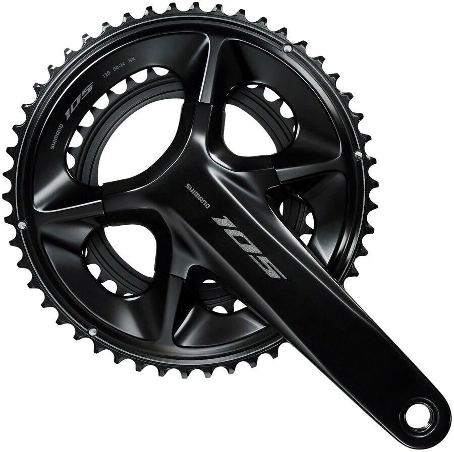 Shimano 105 FC-R7100 Crankset - 172.5mm 12-Speed 50/34t 110 Asymmetric BCD 1