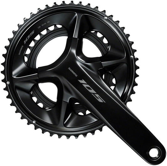 Shimano 105 FC-R7100 Crankset - 172.5mm 12-Speed 50/34t 110 Asymmetric BCD 1