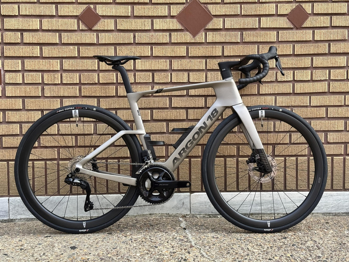Argon 18 Nitrogen Harvest Mood Matte Lunar Shimano 105 Di2 Road Bike - Medium 1