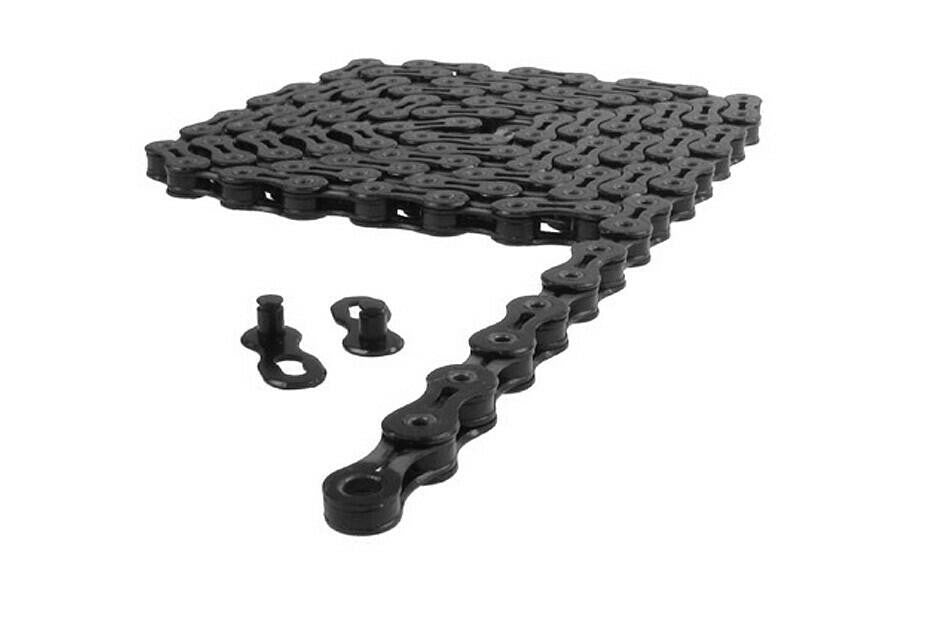 KMC X10SL DLC Superlite 10 Speed Road Bicycle Chain BLACK Diamond 1