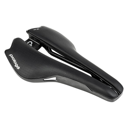 Prologo Choice Nack 140mm Saddle Black w/ Carbon Rails 2