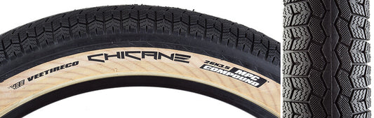 Vee Tire & Rubber Chicane Tire Vee Chicane 26x3.5 Bk/tan Wire/72 1