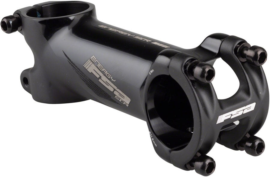 FSA (Full Speed Ahead) Energy SCR Stem - 90mm, 31.8 Clamp, +/-6, Black/Gray 1