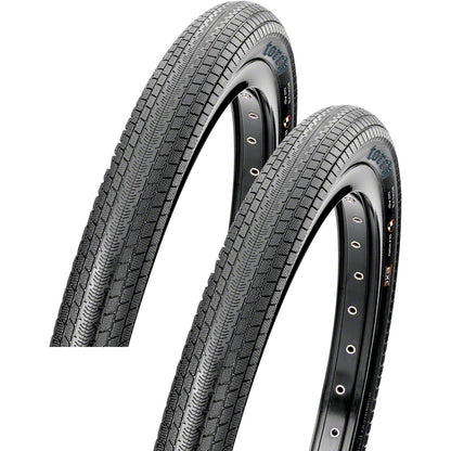2 Pack Maxxis Torch Bmx Tire 24 X 1.75 Dual Compound Silkskin Protection Black 1