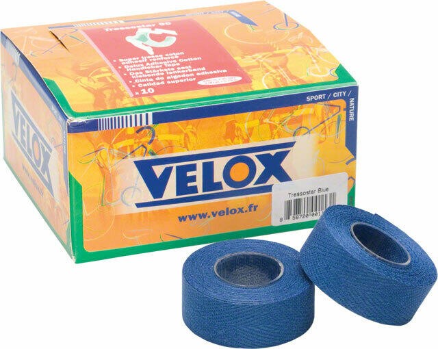 Tressostar Blue Cloth Bar Tape Box of Ten 1