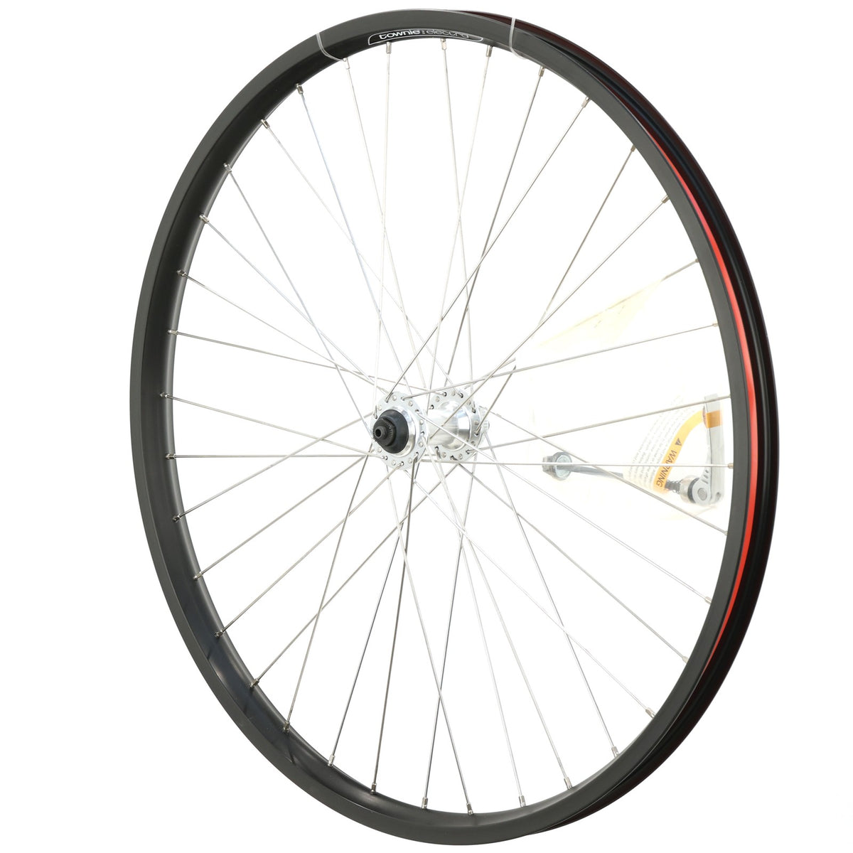 Electra Townie Go! 8i 26'' Front Wheel, Clincher, Centerlock, QR, Schrader 2
