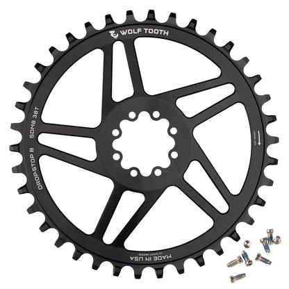 Wolf Tooth Drop-Stop B 36T Direct Mount Chainring for 8-Bolt Cranks 5