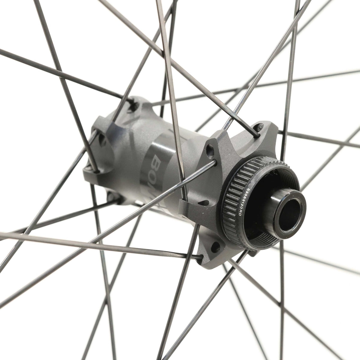 Bontrager Paradigm Comp Disc Front Wheel, 700c, 12x100mm Thru Axle, TLR, Black 5