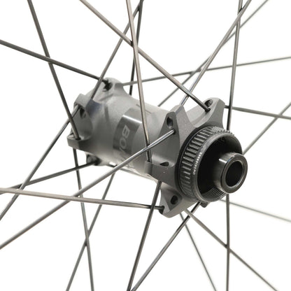 Bontrager Paradigm Comp Disc Front Wheel, 700c, 12x100mm Thru Axle, TLR, Black 5