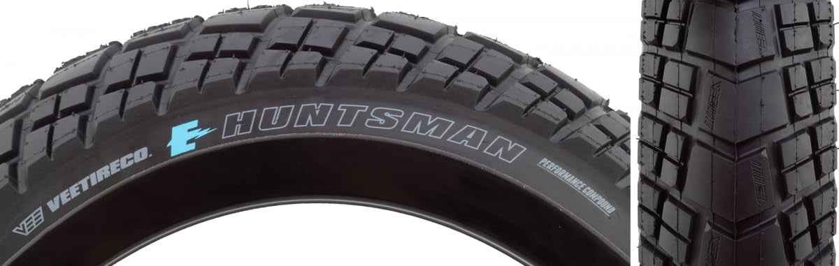 VEE Tire E-Huntsman E50 Fat Bike Tire 20x4.8 Black Wire Over Ride E-Bike Ready 1