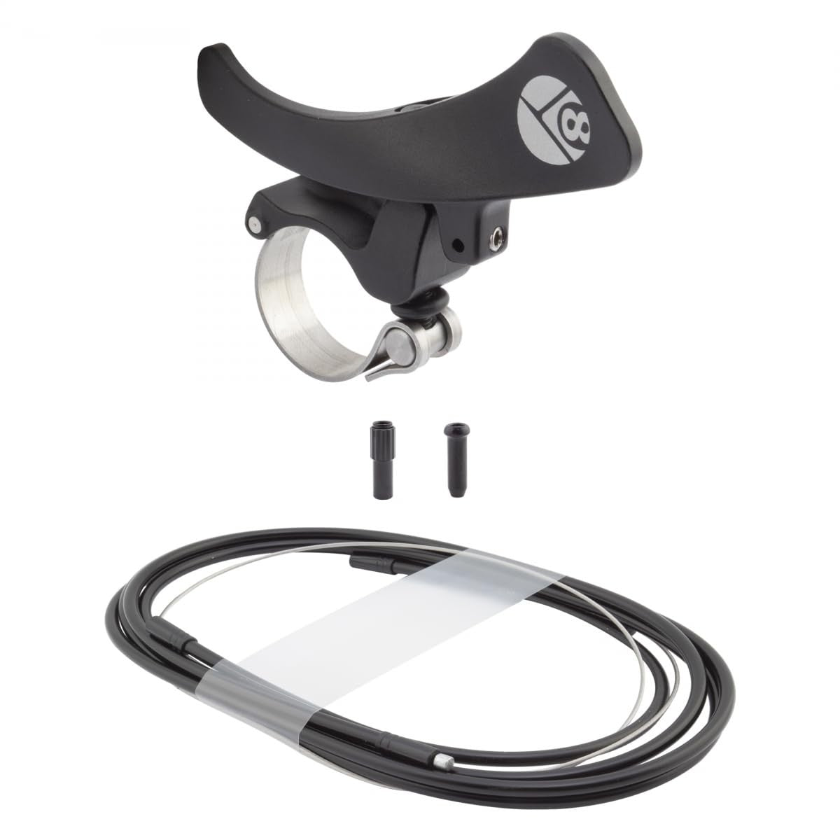 Origin8 Hangtime Dropper Post Lever Kit Drop Bar Remote Lever Black 3