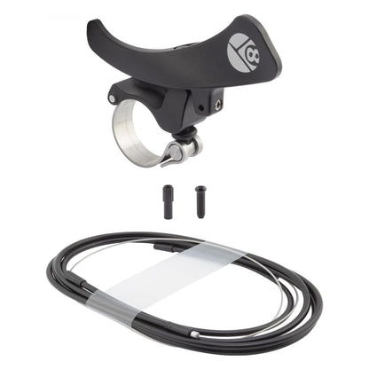 Origin8 Hangtime Dropper Post Lever Kit Drop Bar Remote Lever Black 3