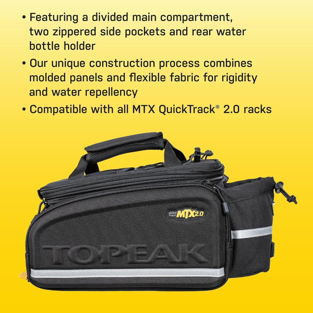 Topeak MTX 2.0 TrunkBag DX with QuickTrack System 4