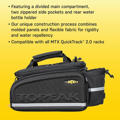 Topeak MTX 2.0 TrunkBag DX with QuickTrack System 4