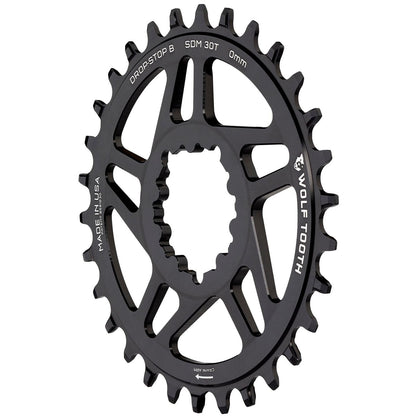 Wolf Tooth Direct Mount for SRAM BB30 Short Spindle Cranks - 32T Drop-Stop B 4