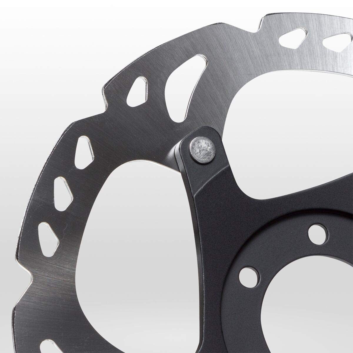 Shimano Deore XT SM-RT86-M2 Disc Brake Rotor - 180mm, 6-Bolt, Silver/Black 3