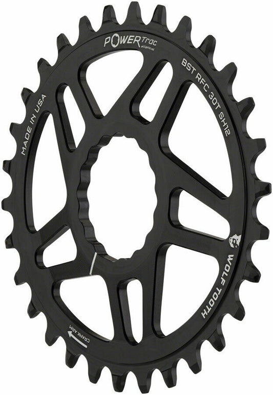 Wolf Tooth Elliptical Direct Mount Chainring - 30t RaceFace/Easton CINCH Direct 1