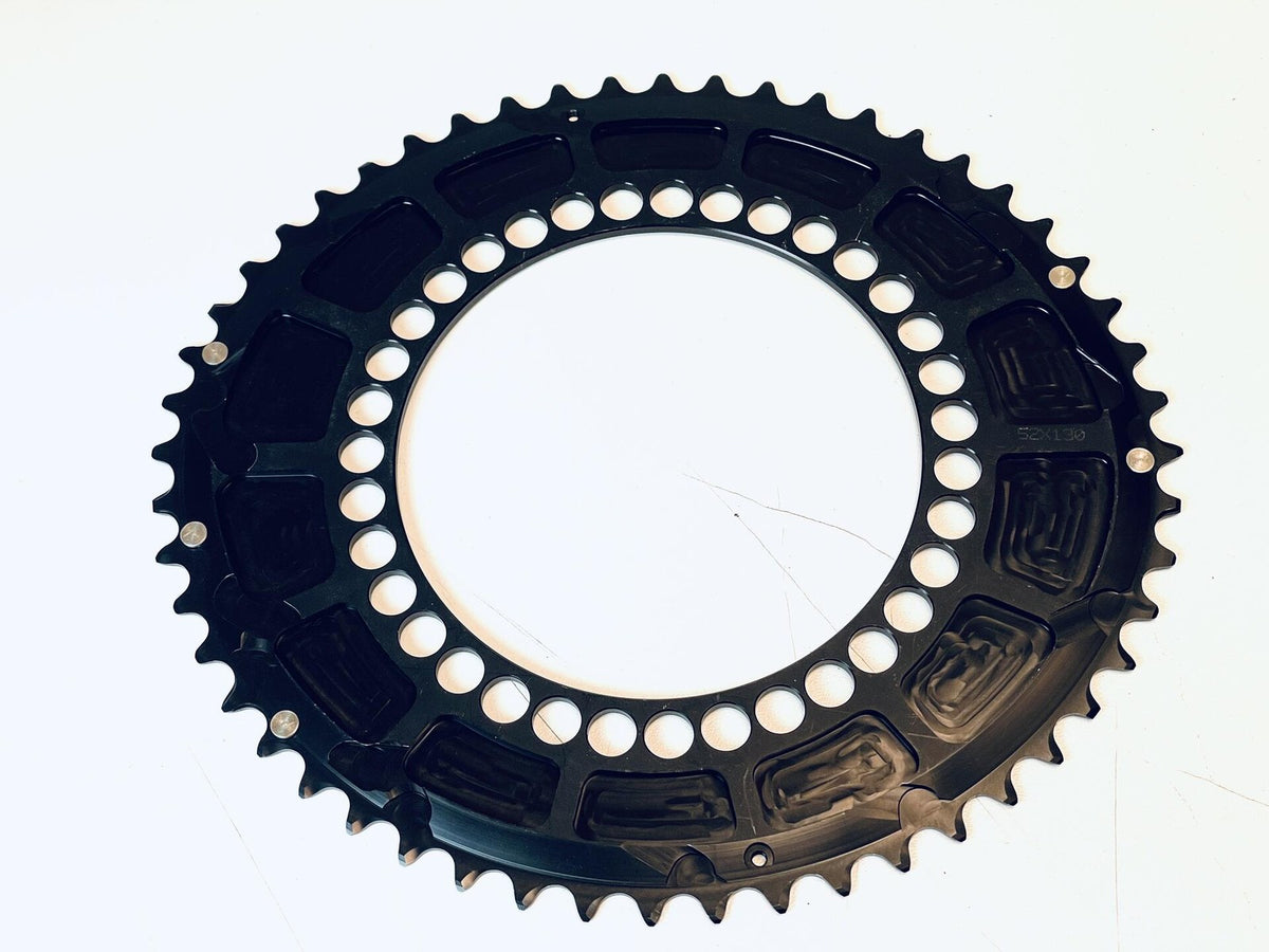 NOS Rotor Qrings 52t 11-Speed Chainring Black Optimum Chainring Position System 3