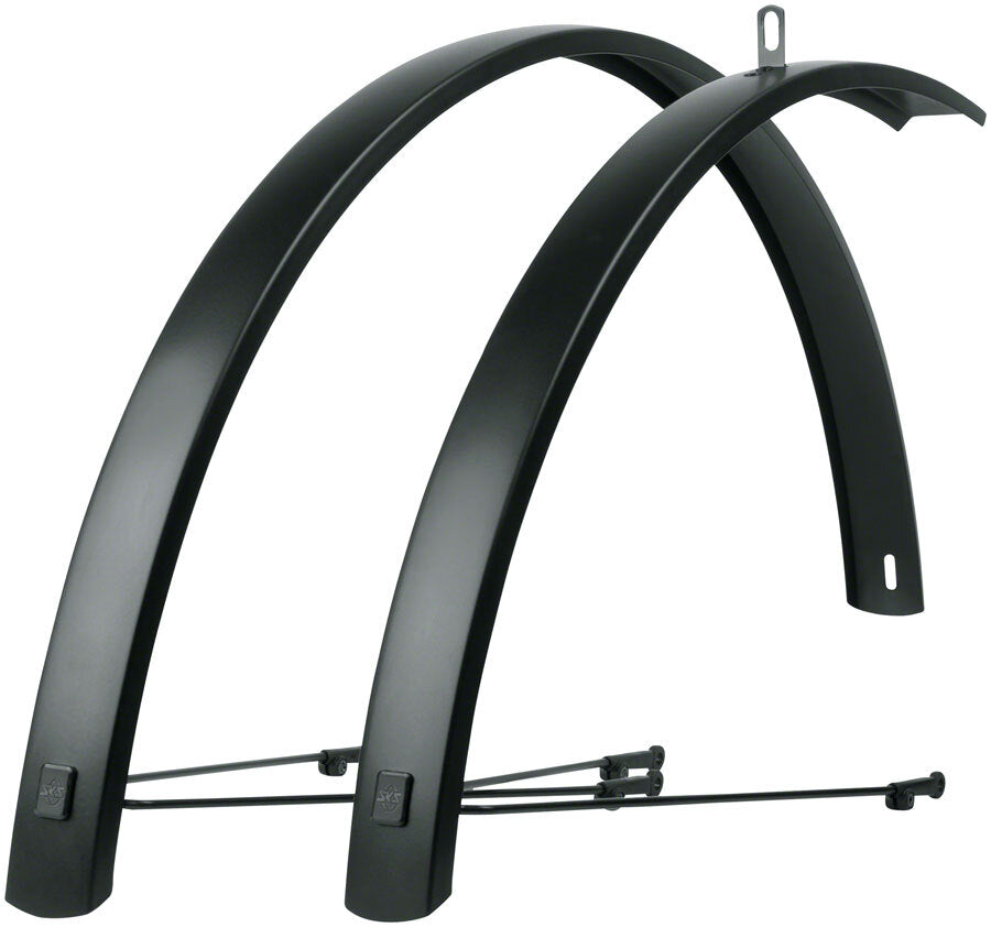SKS Edge AL Aluminum 700c Fender Set 56mm 700x50 Black 1
