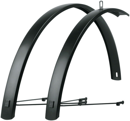 SKS Edge AL Aluminum 700c Fender Set 56mm 700x50 Black 1