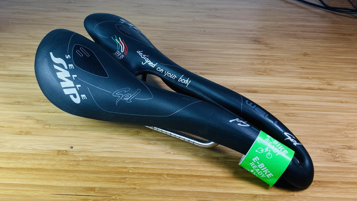 Selle SMP Well Gel AISI 304 SS Rails E-Bike Ready Saddle 144 x 280mm 1