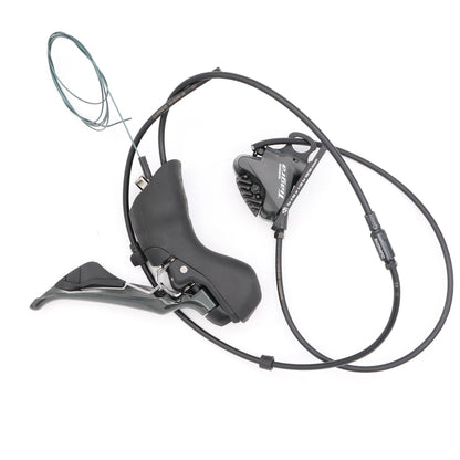 Shimano Tiagra ST-4720 Left 2x Hydraulic STI Lever BR-4770 Caliper 1