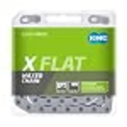 KMC Pre-Waxed XFLAT Flat-Top High-Performance Bicycle Chain, EPT 2
