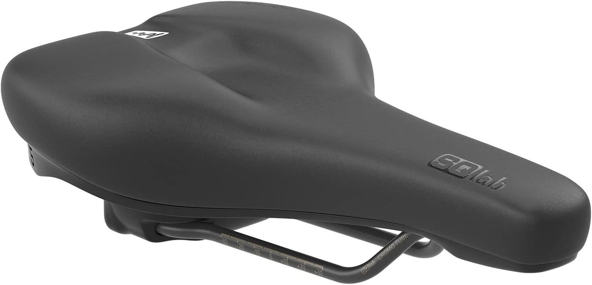 SQlab Cycling 602 M-D Active Comfort Pressure Relief Bike Saddle 17cm Black 1