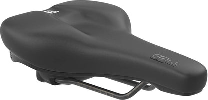 SQlab Cycling 602 M-D Active Comfort Pressure Relief Bike Saddle 17cm Black 1