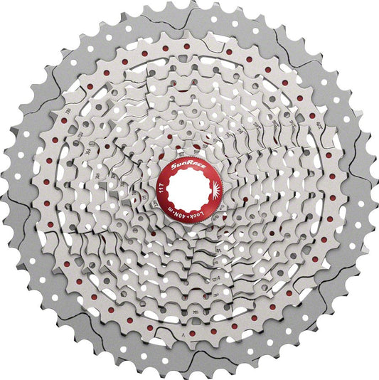 SunRace MX8 Cassette - 11 Speed, 11-50t, Silver 1