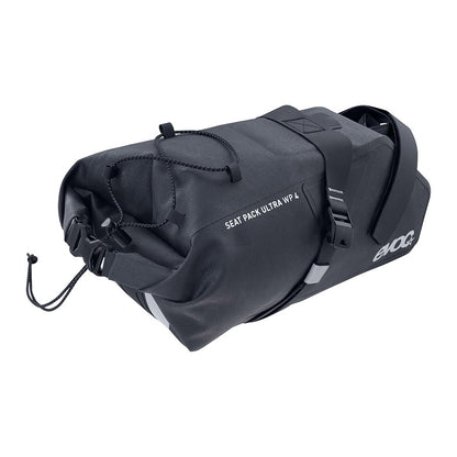 EVOC Seat Pack Ultra WP 4L Waterproof Black Seat Bag with Strap Mount 3