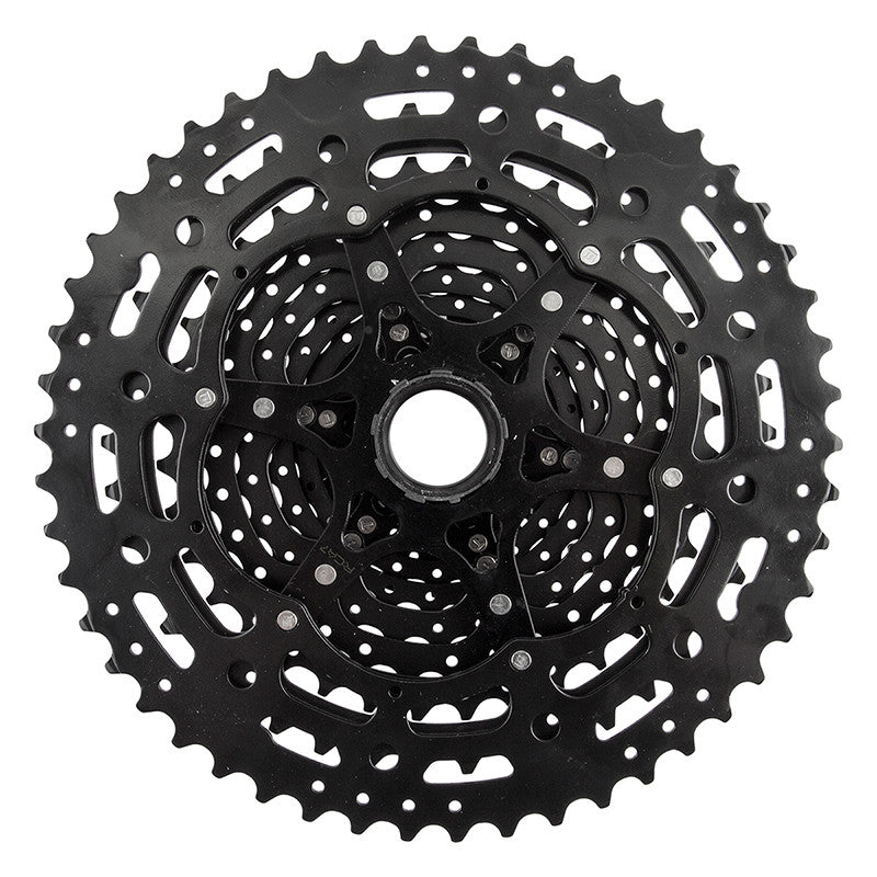 Sunrace CS-MZ80 12-Speed Wide Range Steel Mountain Cassette Black 11-50T 2