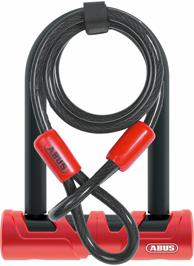Abus Ulitimate U-Lock -x5.5 Keyed Black Includes Cobra cable 1