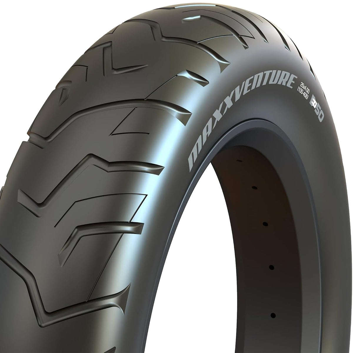 Maxxis MaxxVenture Adventure E-Bike Fat Tire 20x4.0 Black 27x2-TPI 20" E50 Rated 1