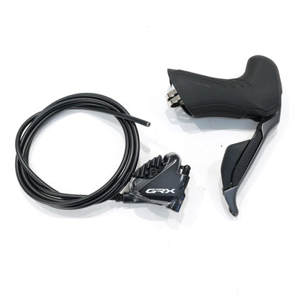 Shimano GRX ST-RX815 Di2 Hydraulic Brake Lever Set Left Right BR-RX810 Calipers 5