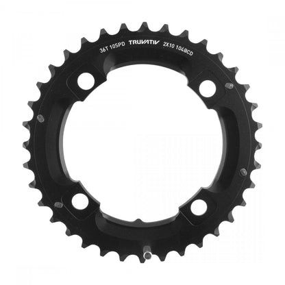 SRAM/Truvativ X0 and X9 36T 104mm BCD 10 Speed GXP Chainring with Long 1