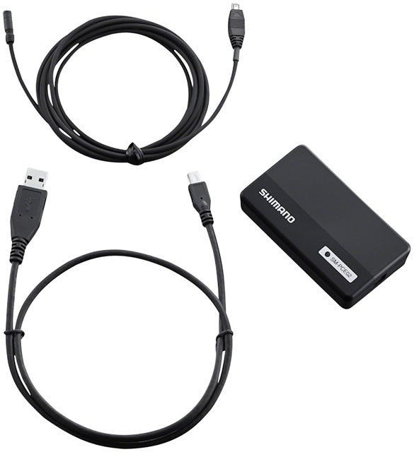 Shimano SM-PCE02-B3 Di2 PC Linkage Device for E-Tube - With System Checker and 2