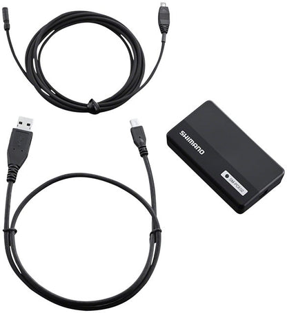 Shimano SM-PCE02-B3 Di2 PC Linkage Device for E-Tube - With System Checker and 2