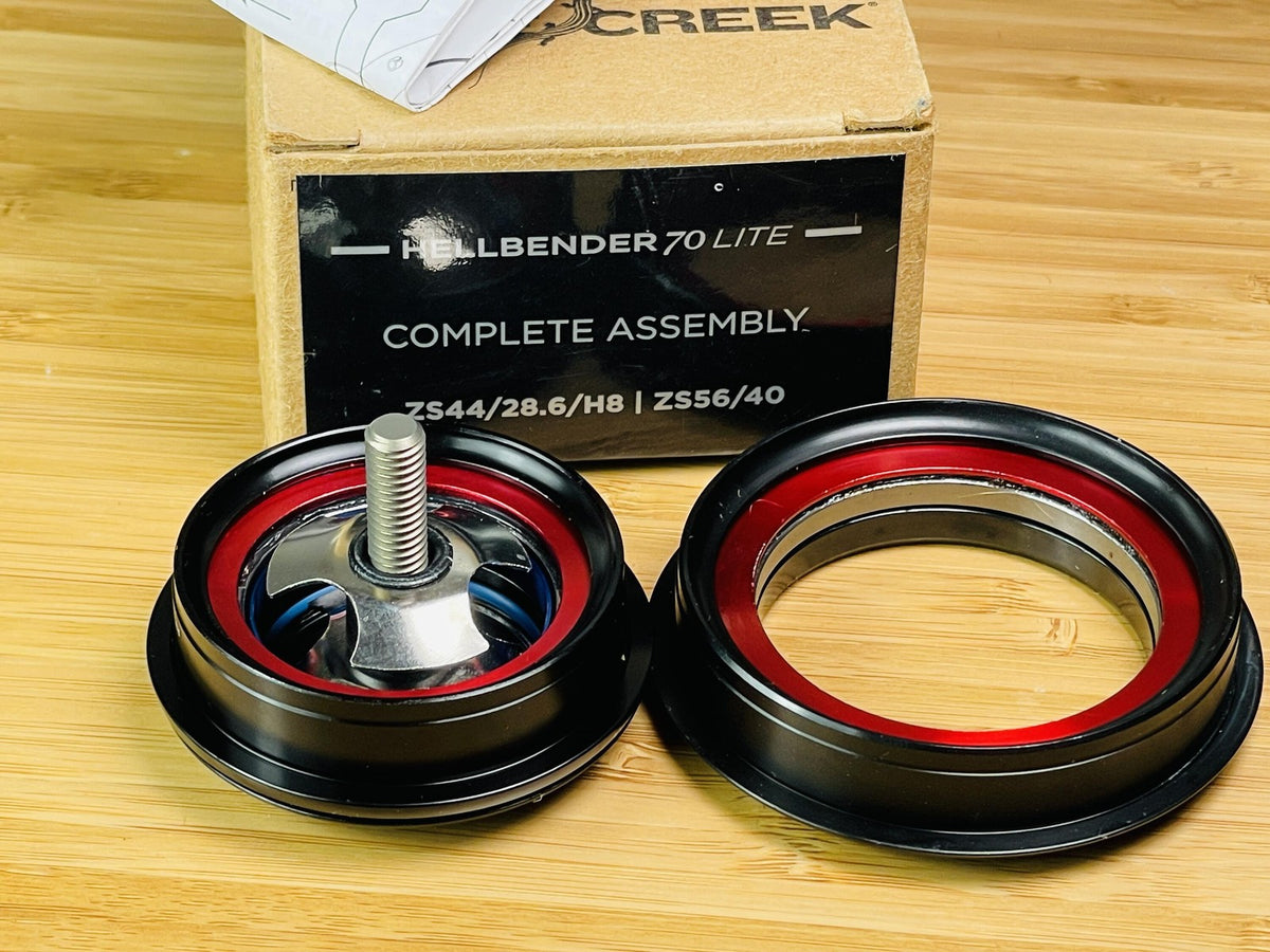 Cane Creek Hellbender 70 Lite Headset - ZS44/28.6/H8 ZS56/40, Tapered, Black 4