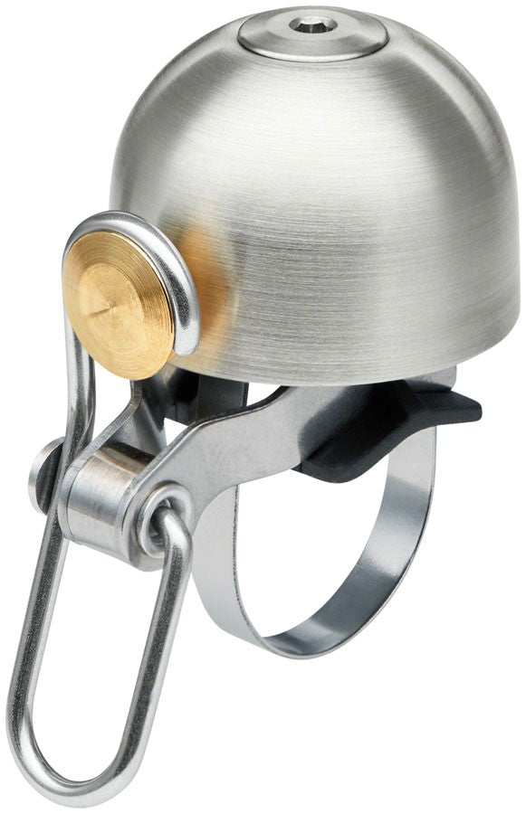 Spurcycle Original Bell 22.2-31.8mm Bar Clamp Silver Gold Brass Alloy 2