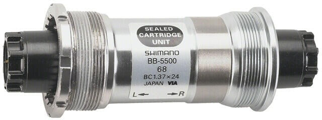 Shimano 105 BB-5500 68x109.5mm Octalink V1 Spline English Bottom Bracket 1