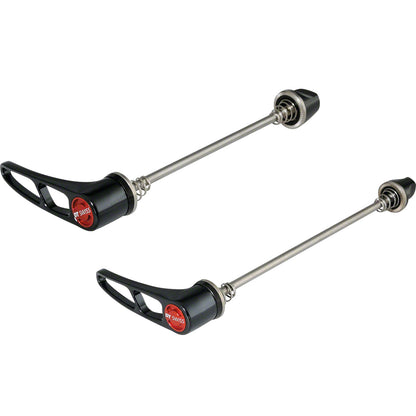 DT Swiss RWS Quick Release Skewers Set Front 100mm Rear 130mm Titanium 1