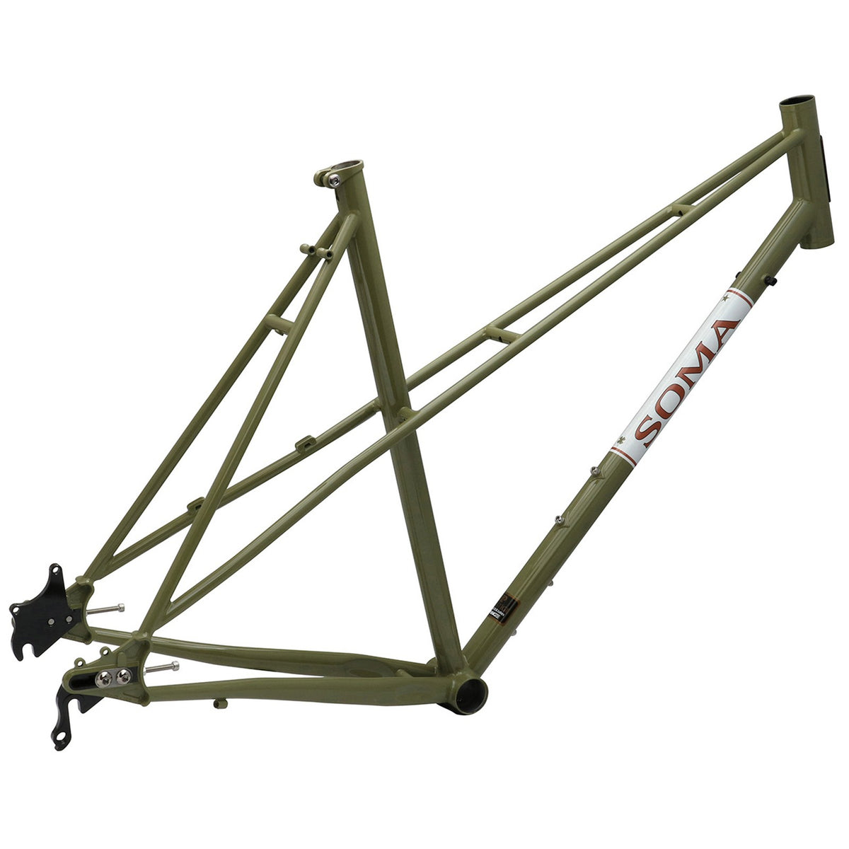 Soma Buena Vista Disc Mixte Frame/Fork, 50cm, Olive Green 1