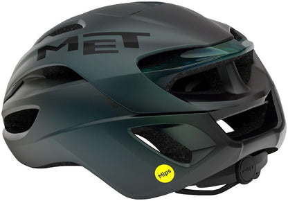 MET Rivale MIPS Small Road Triathlon Helmet Motion Blur Matte Black 2