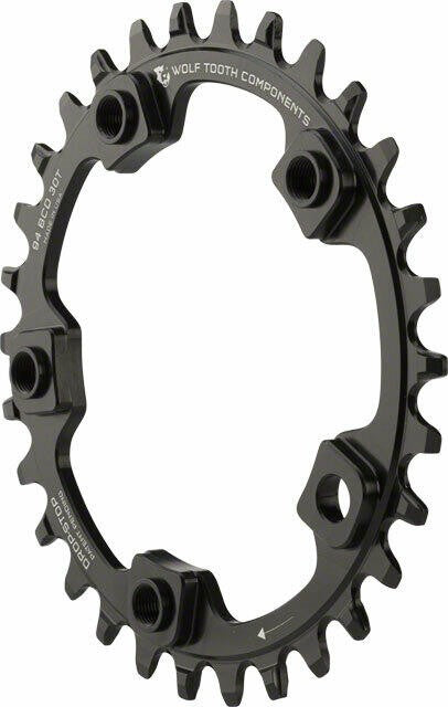 Wolf Tooth Components Drop-Stop Chainring 32T x 94 BCD 5-Bolt 1