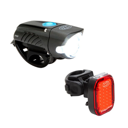 NiteRider Swift 700 + Vmax+ 180 Front & Rear Bike Light Combo | 700 Lumen Front 1
