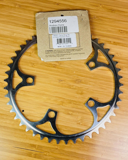 Surly Cr-Mo Stainless Steel 46t Chainring 1/8" Chain - 110BCD 3