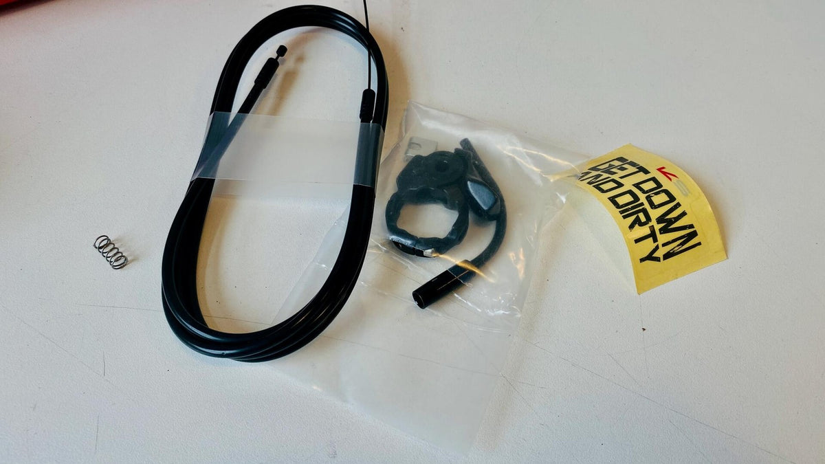 NOS KS LEV DX 31.6mm 175mm Travel 465mm Dropper Seatpost Worn Box - Black 5